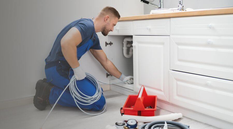 Local annual plumbing maintenance in Orleans, IN